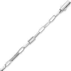 ÉkszerM Fehérarany Karlánc (méret: 18, 5) AU 94632