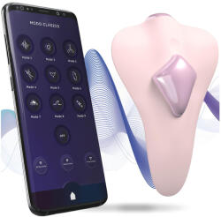 Adrien Lastic Temptation - vibrator clitoridian controlat prin aplicație (roz) (8433345406916) Vibrator