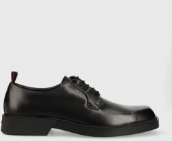 HUGO bőr félcipő Iker - fekete Férfi 46