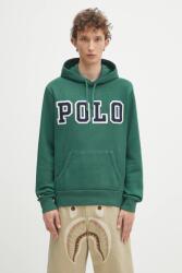Ralph Lauren felső Pohoodm2 Long Sleeve zöld, nyomott mintás, kapucnis, 710972664 - zöld M
