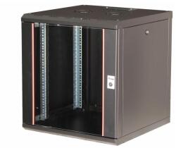 Equip EPM-12-6060-B-CBAA állvány 12U Falra szerelhető állvány Fekete (EPM-12-6060-B-CBAA) (EPM-12-6060-B-CBAA)