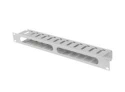 Lanberg AK-1704-S 19" 1U Kábelrendező (AK-1704-S) (AK-1704-S)