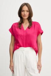 Benetton vászon felső - rózsaszín XS - answear - 17 690 Ft