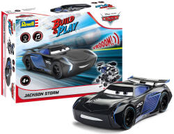 Revell - Jackson Storm Disney-Cars (hang és fény effekt) Build & Play 1: 20 (06563)