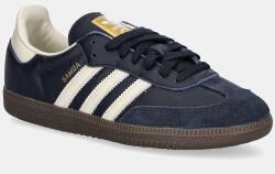 Adidas bőr sportcipő Samba OG sötétkék, ID2056 - sötétkék Női 43 1/3