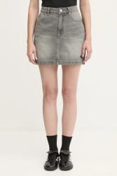 adidas Originals farmer szoknya Denim Mini Skt szürke, mini, ceruza fazonú, JW2657 - szürke 40