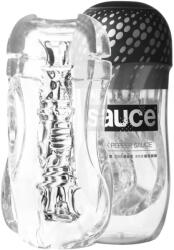 Sauce - kompakt maszturbátor (áttetsző) - szexshop