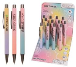 Cresco HAPPINESS golyóstoll (mix / 1 db ára) kék tollbetét