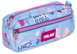 MILAN Téglalap alakú tolltartó 2 cipzárral MILAN Roller 2 széria