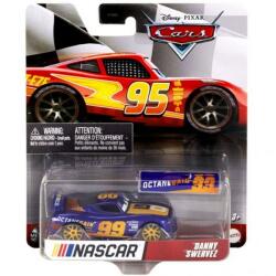 Mattel Verdák Nascar Fém Kisautó - Danny Swervez (JDG72-HYB65)