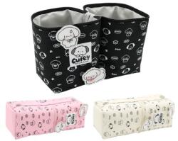 Junior Tolltartó/rendszerező, 1 cipzáras, üres - Aranyos! ! (3 szín keveréke)