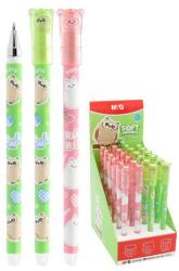 M&G iErase Soft Animals zselés toll/radír - Bagoly (színkeverék) - kék tollbetét