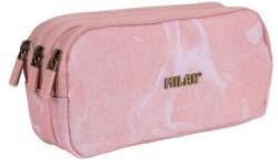 MILAN tolltartó, 3 cipzáras, Lava sorozat - rózsaszín