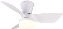 TRIO R64412131 Randers 76x26cm, távirányítós, fényerőszabályzós, 2500lm, 2700-6000K, 6 forgási sebességes ventilátoros lámpa (R64412131)