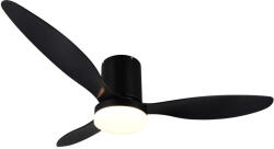 TRIO R64202132 Göteborg 132x31cm, távirányítós, fényerőszabályzós, 2500lm, 2700-6000K, 6 forgási sebességes ventilátoros lámpa (R64202132)