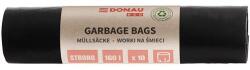 DONAU Szemeteszsák, extra erős, 160 l, 10 db, 70 , DONAU Eco , fekete (22021442-05) - kellekanyagonline