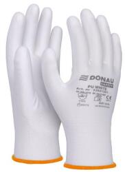 DONAU Szerelőkesztyű, PU, DONAU Safety , 7/S méret, fehér (32031321-07) - kellekanyagonline