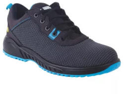 Coverguard új! Claw Resist S3 Src Fekete/kék Hálós Védőfélcipő_43 (9resl10043)