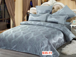 East Comfort Lenjerii Din Catifea Cu 6 Piese Pt Pat Dublu Cod S35-11 Lenjerie de pat