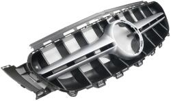  Mercedes Benz W213 S213 A238 C238 2016-2019 Avantgarde - AMG LINE fekete - szatén ezüst hűtőrács E63 AMG stílusban