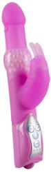 Sweet Smile Pearly Rabbit (roz) - vibrator rabbit cu perle, rotație și stimulare clitoridiană Vibrator