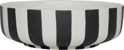 OYOY Bol Toppu, 20 cm, alb-negru (L301190) Castron