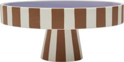 OYOY Pateră pentru tort Toppu, 20 x 20 cm, maro-violet (L301541) Tava
