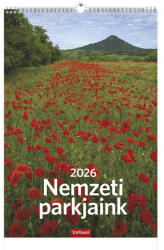 TopTimer Falinaptár TOPTIMER T094 220x330mm álló Nemzeti parkjaink 2026 (T9400-03A) - papir-bolt