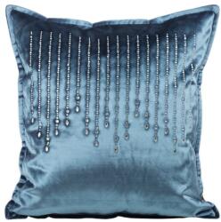 Takoy Bársony díszpárnahuzat ROYAL 1 kövekkel és dekor szegéllyel