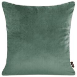 Takoy Kétoldalas bársony és lenvászon hatású díszpárnahuzat dekor szegéllyel