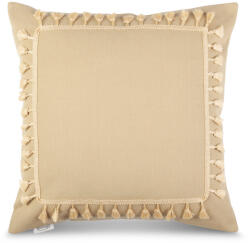 Takoy Díszpárnahuzat BOHO pamutkeverék anyagból bojtokkal díszítve