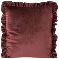 Takoy Bársony díszpárnahuzat fodorral díszítve-HF-387651