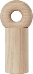 OYOY Râșniță de sare sau piper Hoop, 16, 5 cm, lemn de frasin natural (L10100)