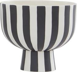 OYOY Bol Toppu, 15 cm, alb-negru (L10231) Castron