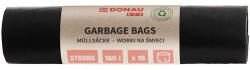 DONAU Szemeteszsák, extra erős, 160 l, 10 db, 70 , DONAU "Eco", fekete (22021442-05) - iroszer24