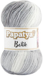  Papatya Batik színátmenetes fonal 554-01 Szürkés