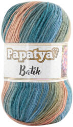  Papatya Batik színátmenetes fonal 554-38 Kékes barnás