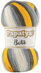  Papatya Batik színátmenetes fonal 554-45 Sárgás szürkés