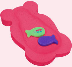 New Baby Hab alátét maxi New Baby BASIC piros medve