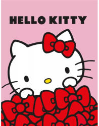  Hello Kitty Bows flanel polár takaró 130x160cm (AYM079654)