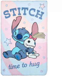  Disney Lilo és Stitch, A csillagkutya Time to Hug polár takaró 100x150cm (SNXHY46015) - oliviashop