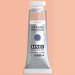 Lefranc Bourgeois L&B Linel extra fine gouache festék, 14 ml - 817, pink ochre