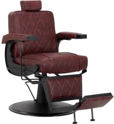  GOMEZ bordó - matt fekete borbélyszék