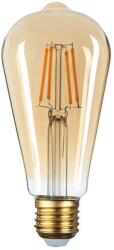 OPTONICA Bec LED FILAMENT, ST64, 4W, 220V, E27, lumină albă caldă (19450-)