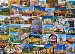 EUROGRAPHICS - Puzzle Globetrotter, Germany - 1 000 piese