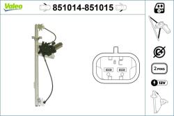 VALEO Mecanism actionare geam VALEO 851014 (851014)