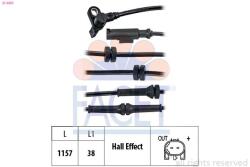 FACET Snímač počtu otáčok kolesa FACET 21.0201 (21.0201)