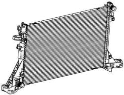 MAHLE Radiator, racire motor MAHLE BEHR *** PREMIUM LINE *** CR 2724 000P (CR 2724 000P)