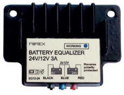 Forex EQ12-24 akkumulátor töltéskiegyenlítő, 12/24V 3A (EQ12-24) - olaj
