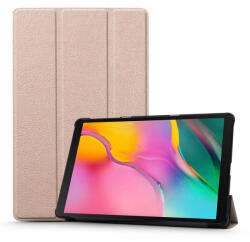 Tech-Protect Smartcase Lenovo Tab M10 10.1 (2020) TB-X306 oldalra nyíló okos tok, rozé arany